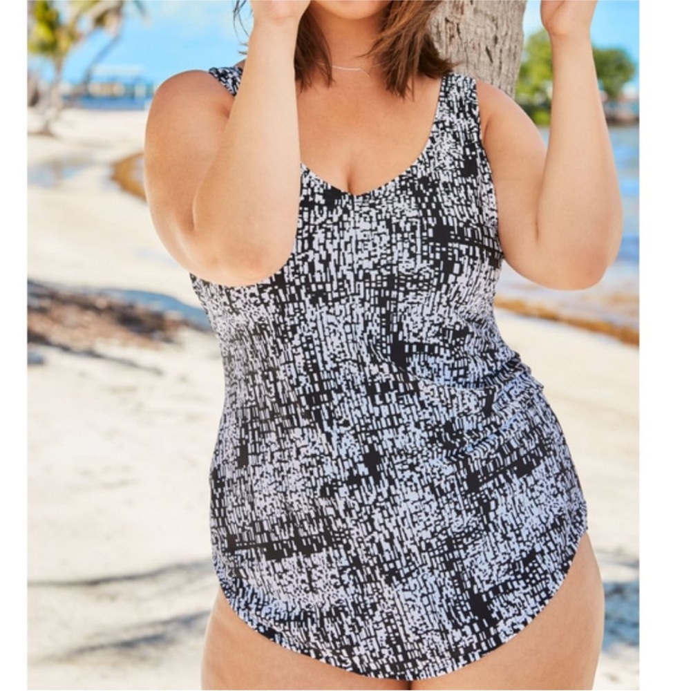 Swimsuits For All One Piece Swimwear size 16